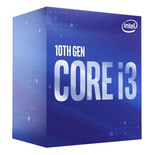 Intel Core I3-10100 CPU, 1200, 3.6 GHz (4.3 Turbo), Quad Core, 65W, 14nm, 6MB Cache, Comet Lake-0